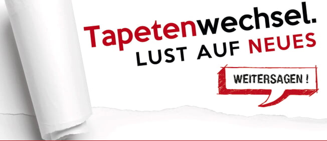 Tapetenwechsel