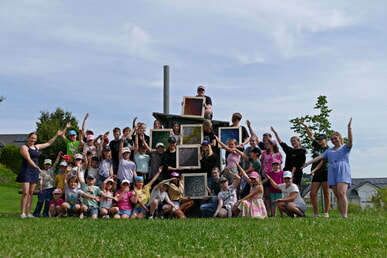 Wegweiser zum Leben - Kinder-Kunst-Woche