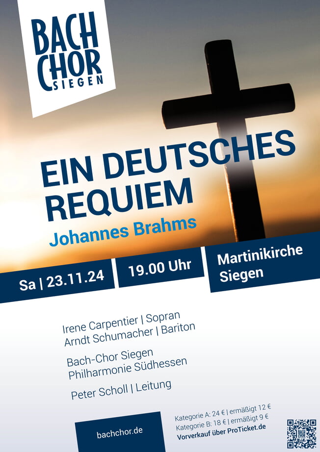 EIN DEUTSCHES REQUIEM - Johannes Brahms