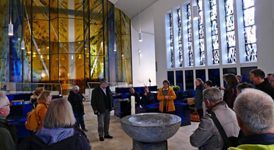 Tod, Trauer, Leben - Besuch in der Kolumbariumskirche Siegen