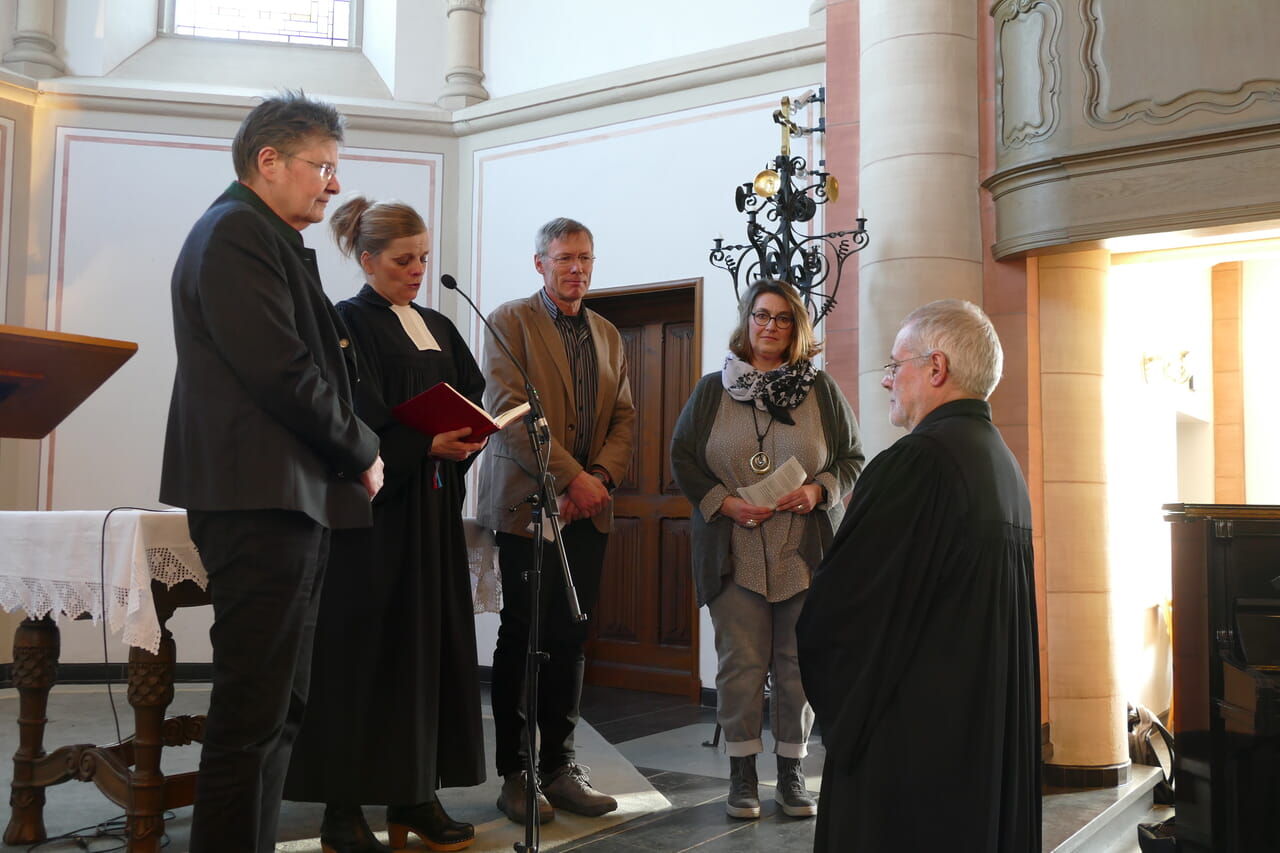 Verabschiedungsgottesdienst von Matthias Elsermann.